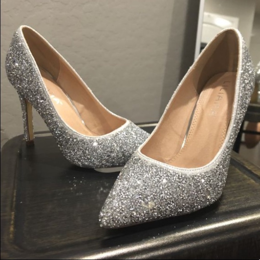 Silver heels